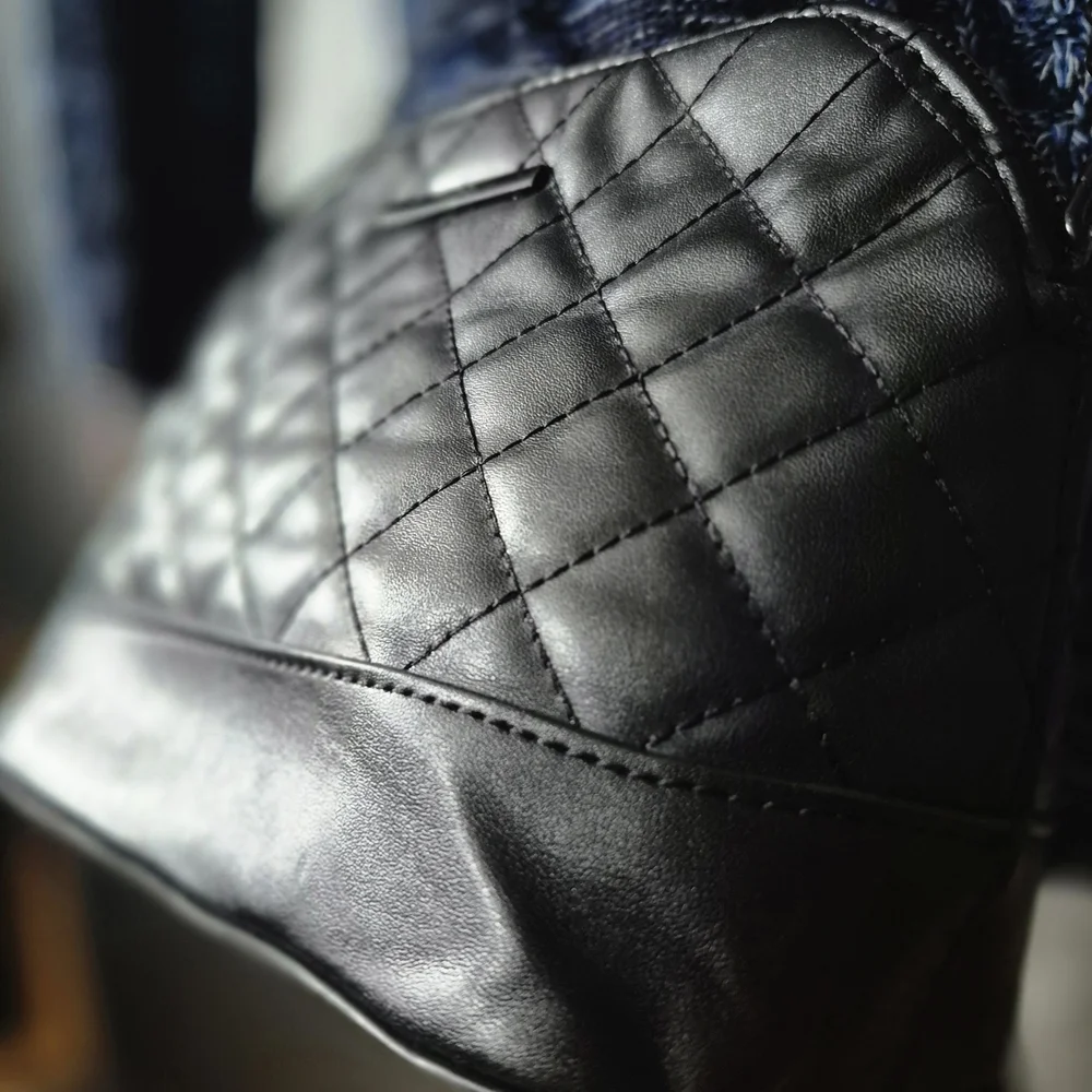 Aldo Black Quilted Women's Bag